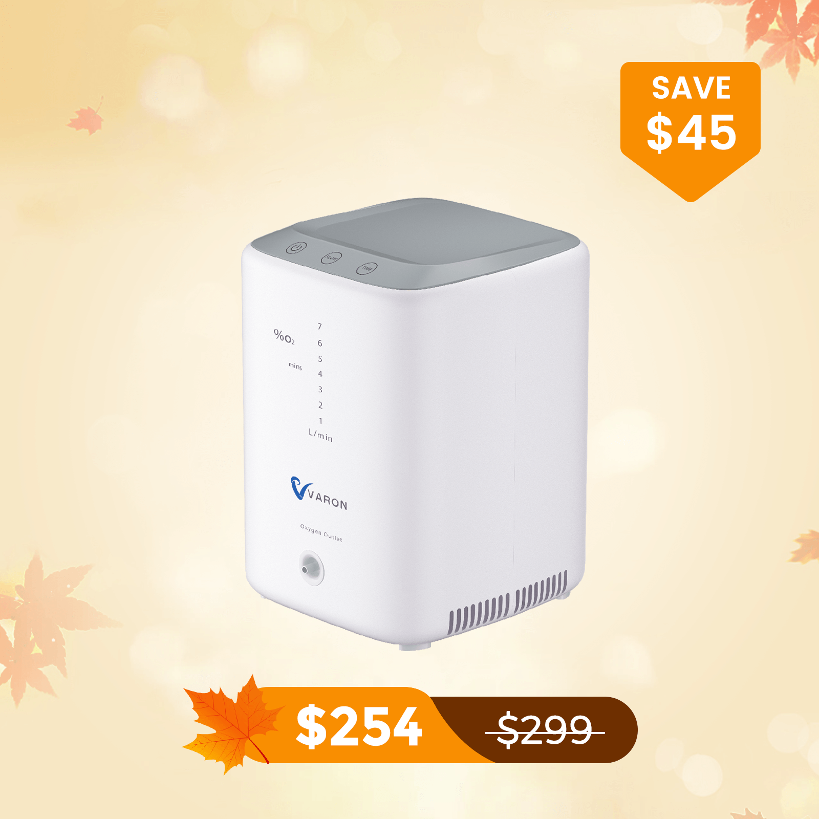 VARON 1-7L/min Home Oxygen Concentrator NT-04