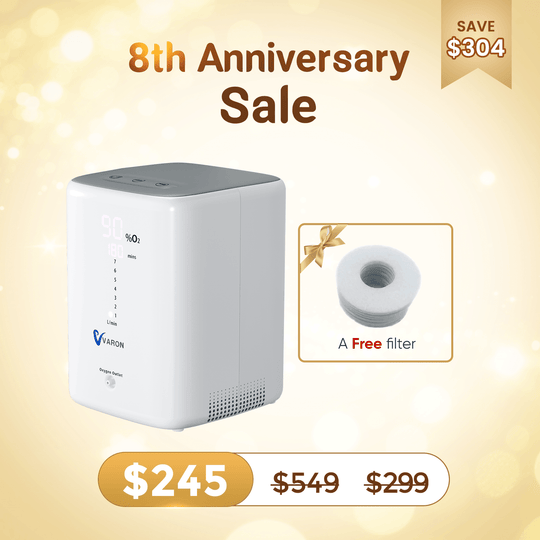 VARON 1-7L/min Home Oxygen Concentrator NT-04