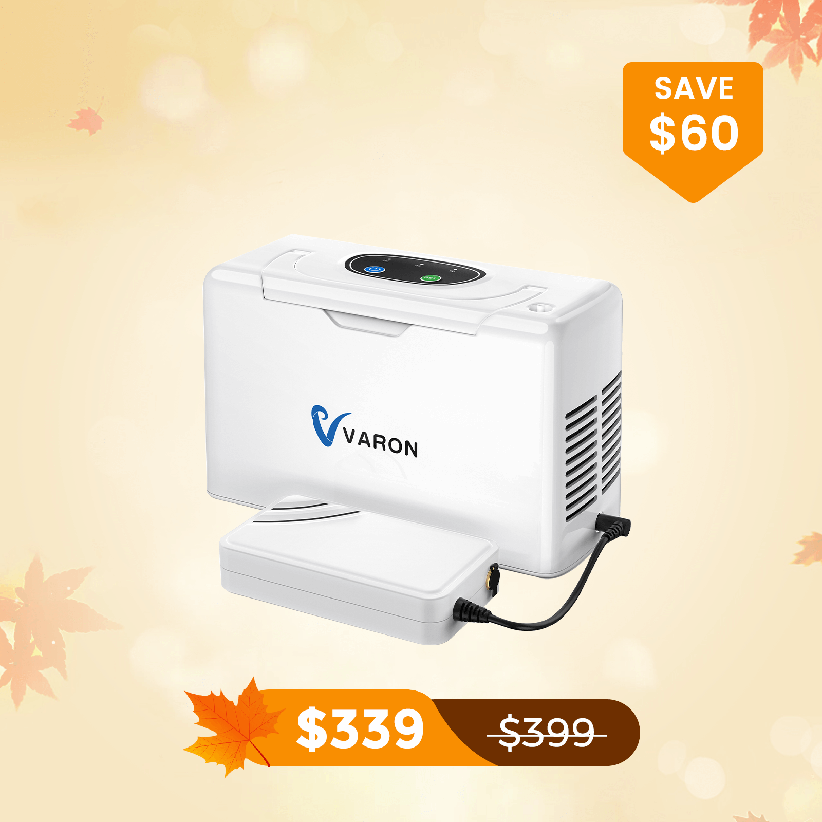 VARON Portable Oxygen Concentrator 3L/min NT-05