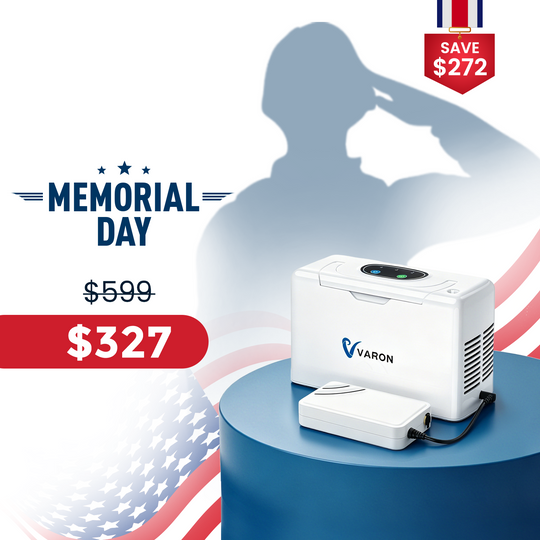 VARON Portable Oxygen Concentrator 3L/min NT-05 For Pets