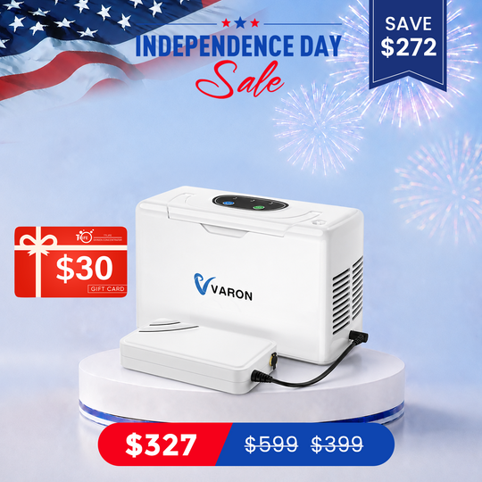 VARON Portable Oxygen Concentrator 3L/min NT-05 For Pets