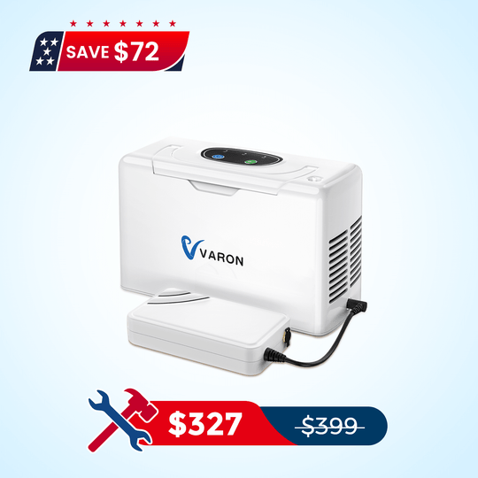 VARON Portable Oxygen Concentrator 3L/min NT-05