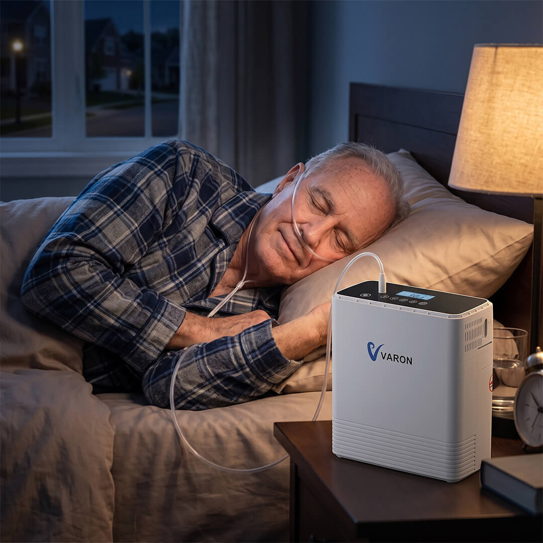 VARON Portable Oxygen Concentrator 1-6L/min NT-06