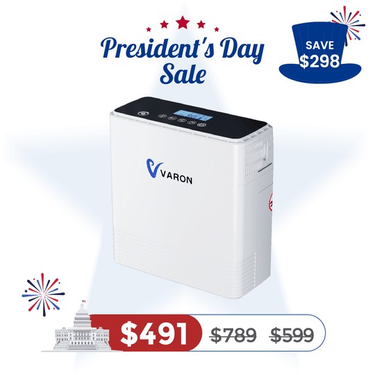 VARON Portable Oxygen Concentrator 1-6L/min NT-06