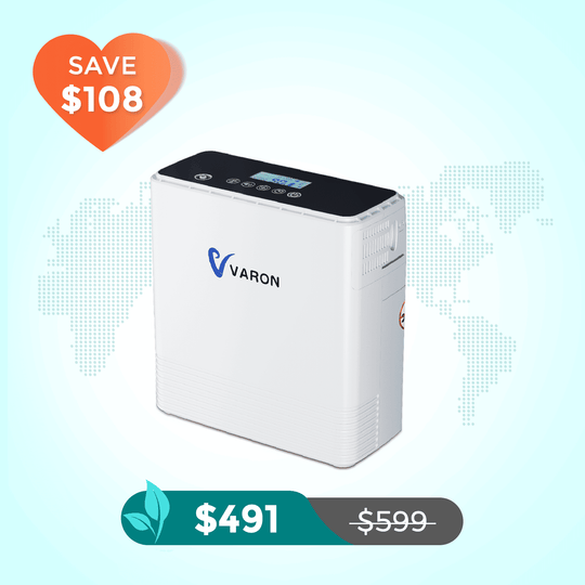 VARON Portable Oxygen Concentrator 1-6L/min NT-06