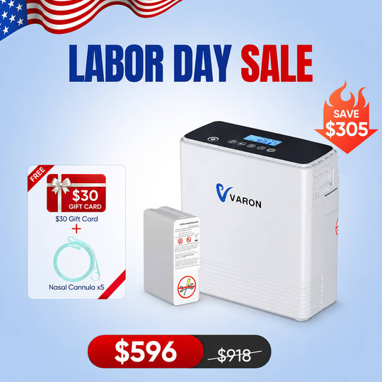 VARON Portable Oxygen Concentrator 1-6L/min NT-06