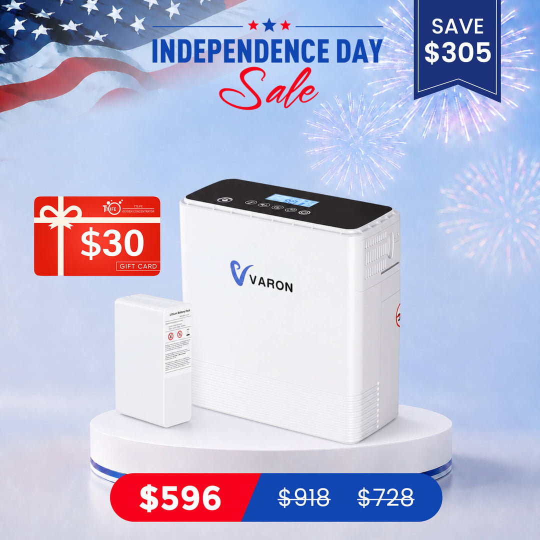 Best Selling VARON Portable Oxygen Concentrator 1-6L/min NT-06
