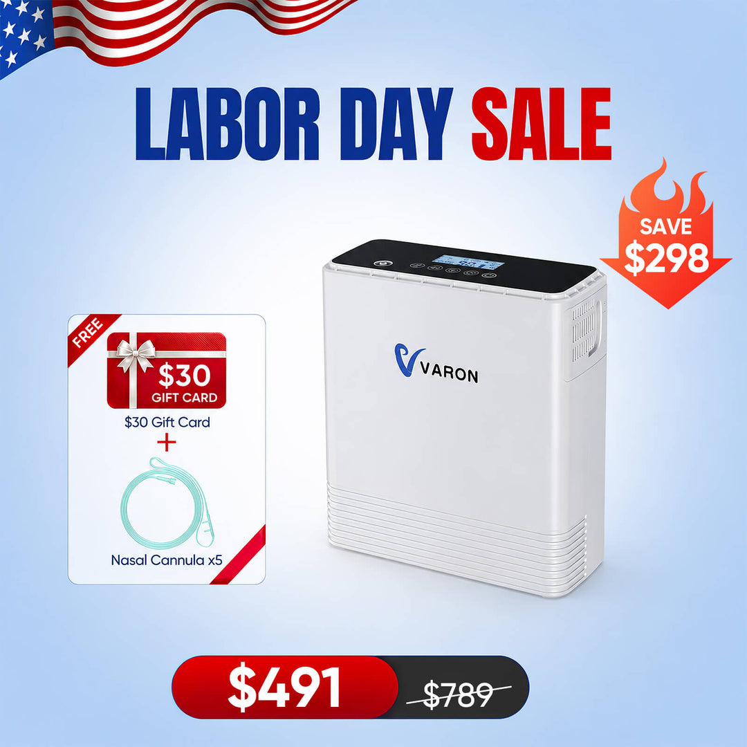 VARON Portable Oxygen Concentrator 1-6L/min NT-06