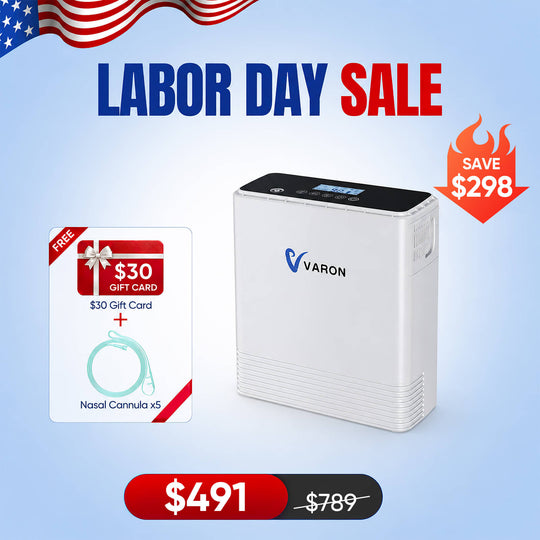 VARON Portable Oxygen Concentrator 1-6L/min NT-06