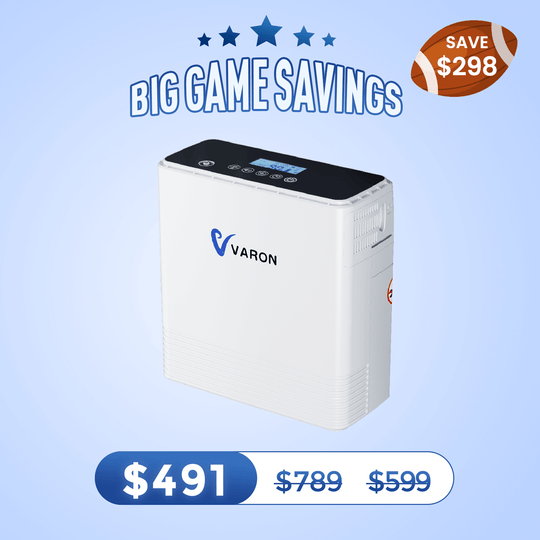 VARON Portable Oxygen Concentrator 1-6L/min NT-06