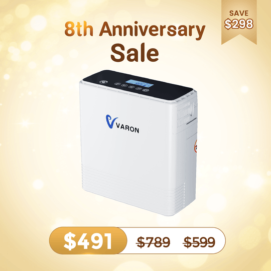 VARON Portable Oxygen Concentrator 1-6L/min NT-06