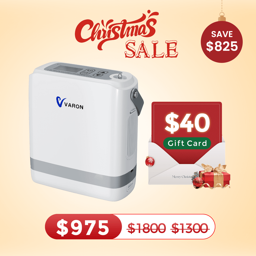 VARON Portable Oxygen Concentrator 1-8 L/min NT-08G