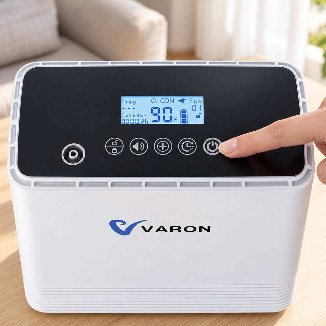 VARON Portable Oxygen Concentrator 1-6L/min NT-06