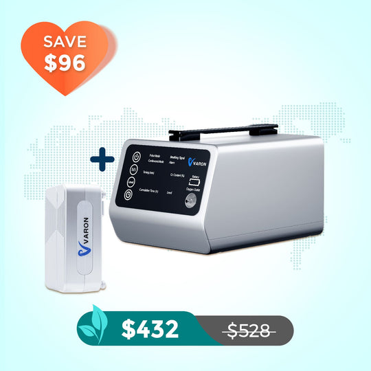 NEW ARRIVAL💥VARON Portable Oxygen Concentrator VT-1 for High Altitudes and Travel