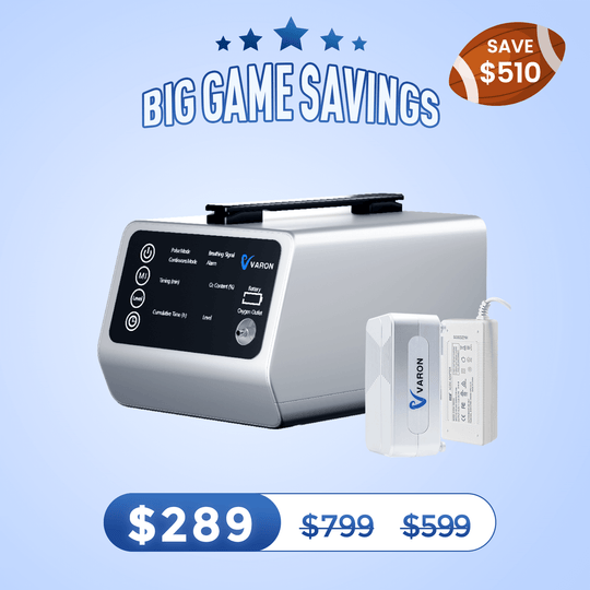 VARON In-Car Portable Oxygen Concentrator for Travel VT-1 + Free Battery & Adapter