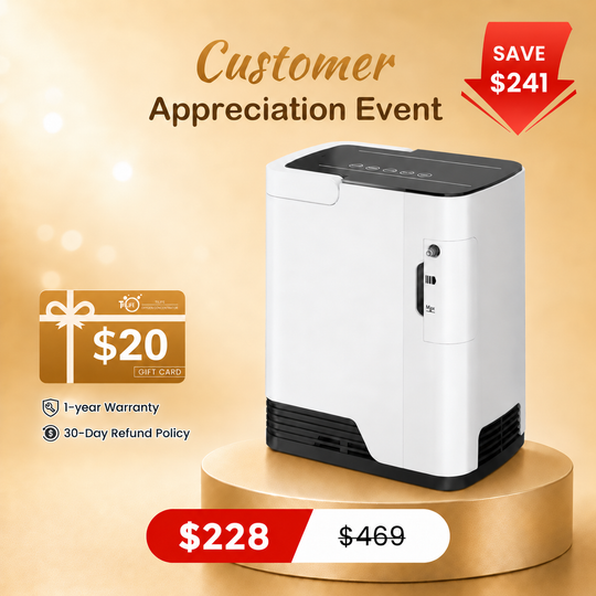 1-7L/min Home Oxygen Concentrator ZY-1J