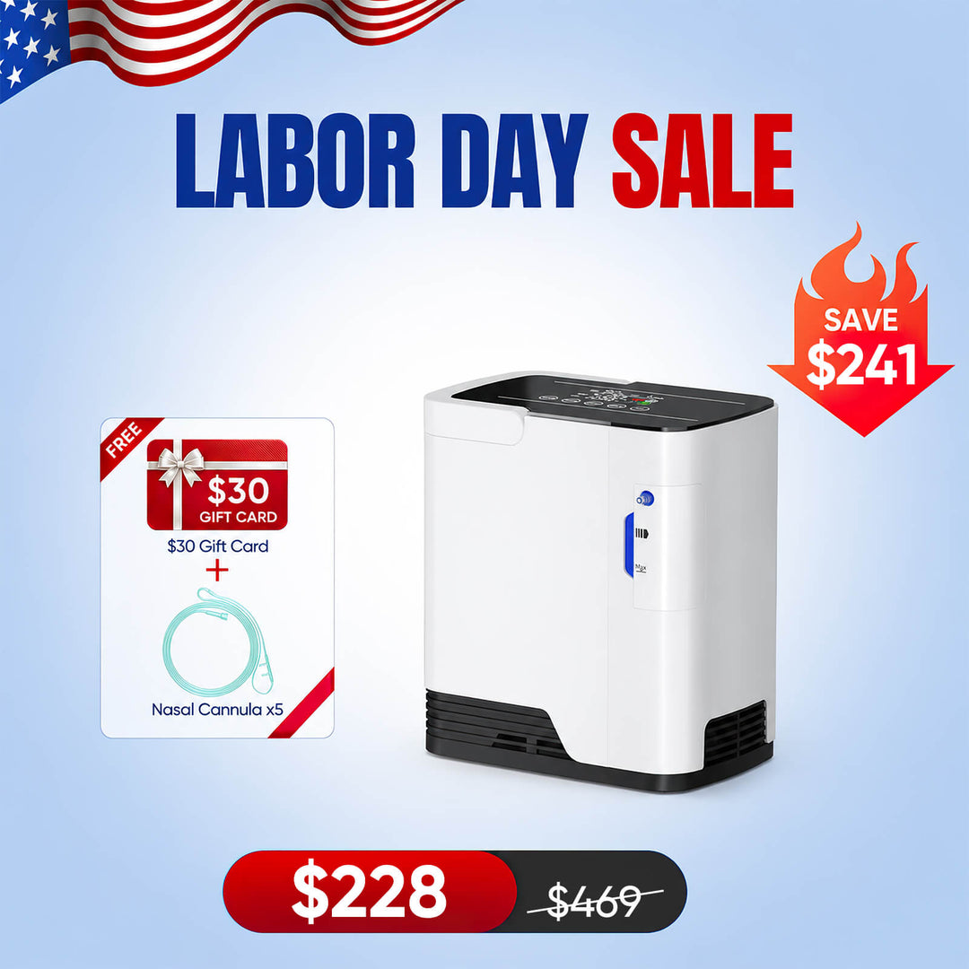 VARON Portable Oxygen Concentrator 1-6L/min NT-06