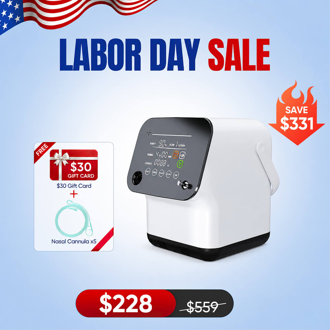 VARON Portable Oxygen Concentrator 1-6L/min NT-06