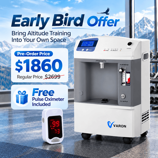 VARON Elevate 100 High-Flow Hypoxic Altitude Generator for Altitude Training
