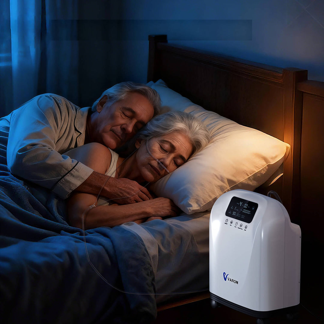 VARON Home Oxygen Concentrator With The Wheels VH-4