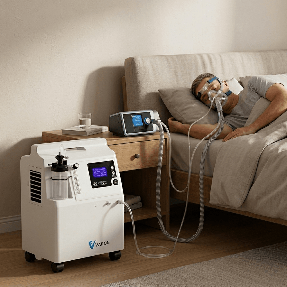 VARON FDA Approved 5L Home Oxygen Concentrator Serene 5