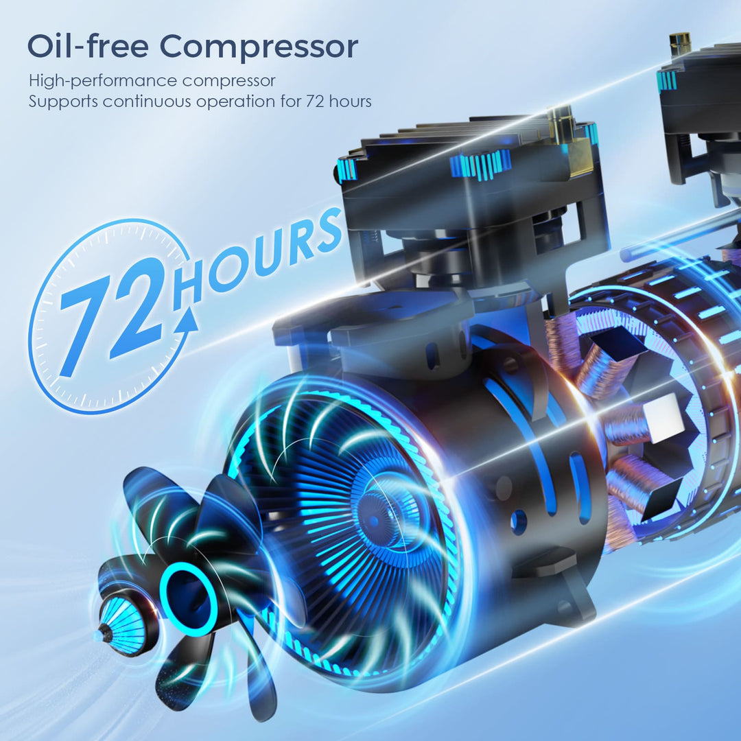 Concentrador de Oxígeno para el Hogar VARON NT-04 de 1-7 L/min