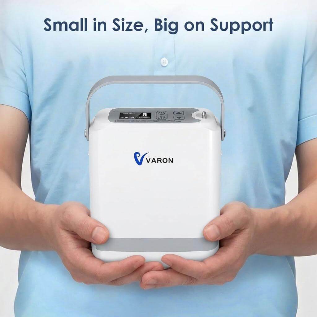 VARON Portable Oxygen Concentrator 1-8 L/min NT-08G