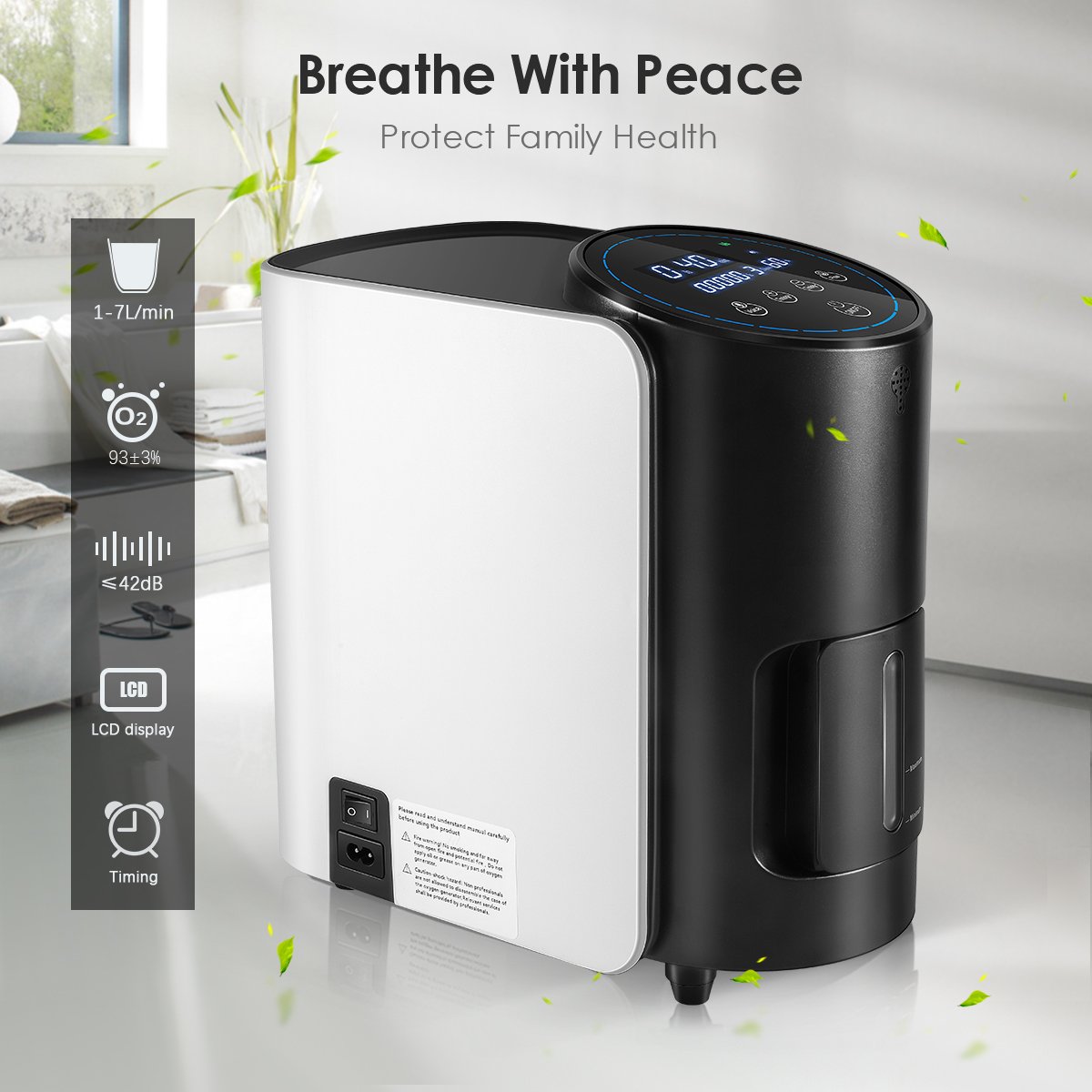 Home Oxygen Concentrator 101w-TTLIFE OXYGEN CONCENTRATOR