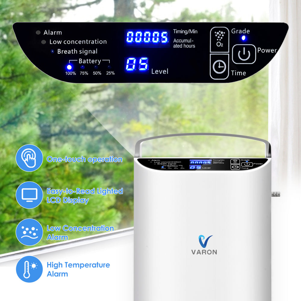 VARON NT-01 Portable Oxygen Concentrator